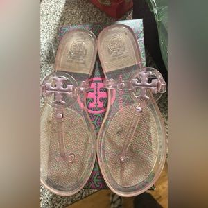 Tory Burch Mini Miller Jelly Thong Sandals